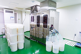 健康食品の製造ライン(1)